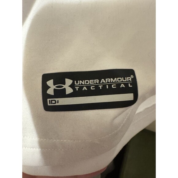 Under Armour White Tactical T-shirt Size XL - Picture 2 of 4